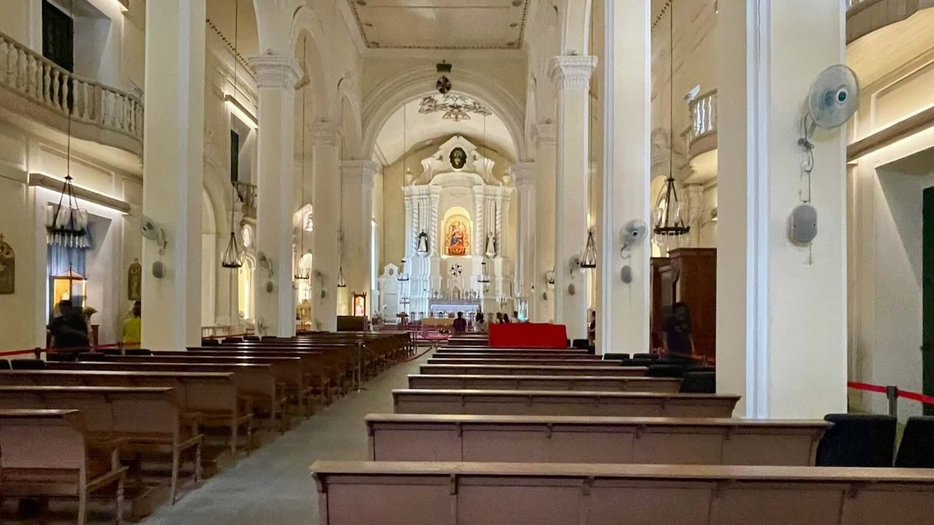 マカオの世界遺産が集まる旧市街